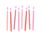 Свічки для торту