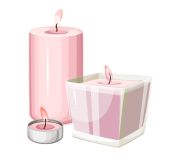 Свічки для інтер'єру