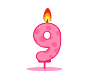 Свічки цифри