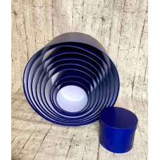 Подарочные коробки набор 10 шт - синий