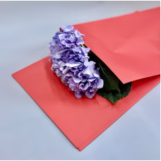 Щільна калька для квітів-один колір 70 мікрон.Колір світло-червоний