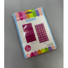 Фотозона надувна розмір 1.10*60 рожевий