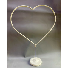 Підставка під кульки в формі серця