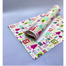 Папір для покування подарунків "Новорічний"