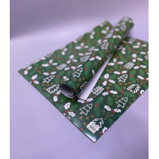 Папір для покування подарунків "Новорічний"