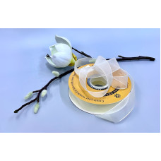 Стрічка органза 2.5 см 50 ярдів