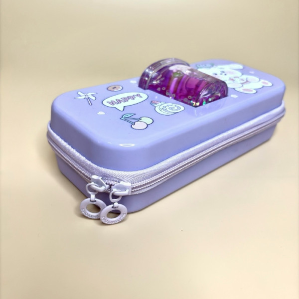Пенал для дівчат бузкового кольору