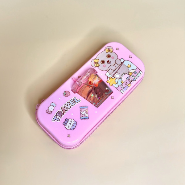 Пенал для дівчат рожевого кольору