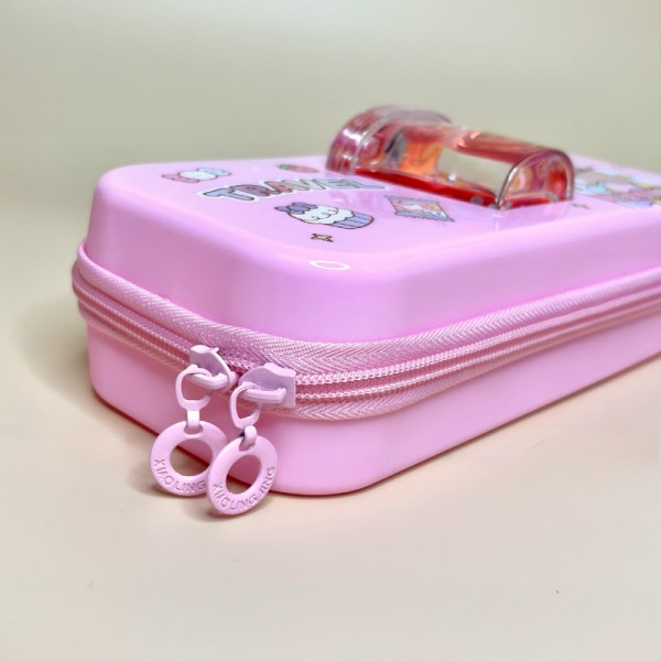 Пенал для дівчат рожевого кольору