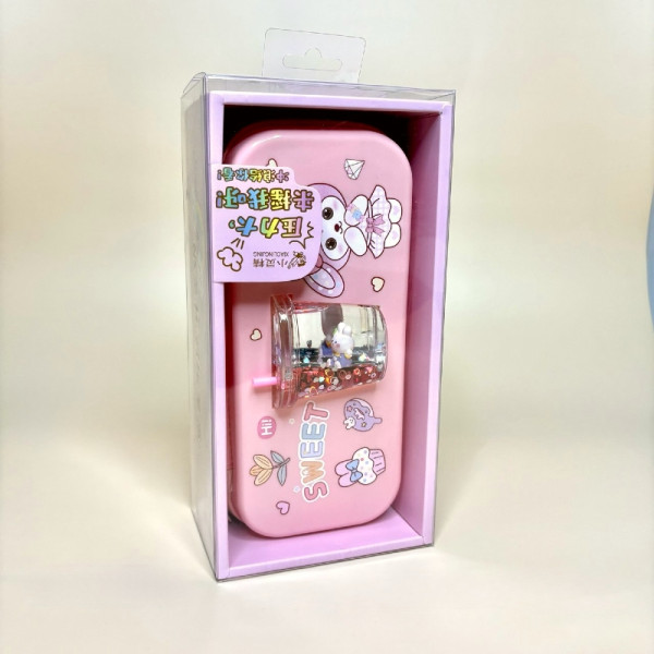 Пенал для дівчат персикового кольору