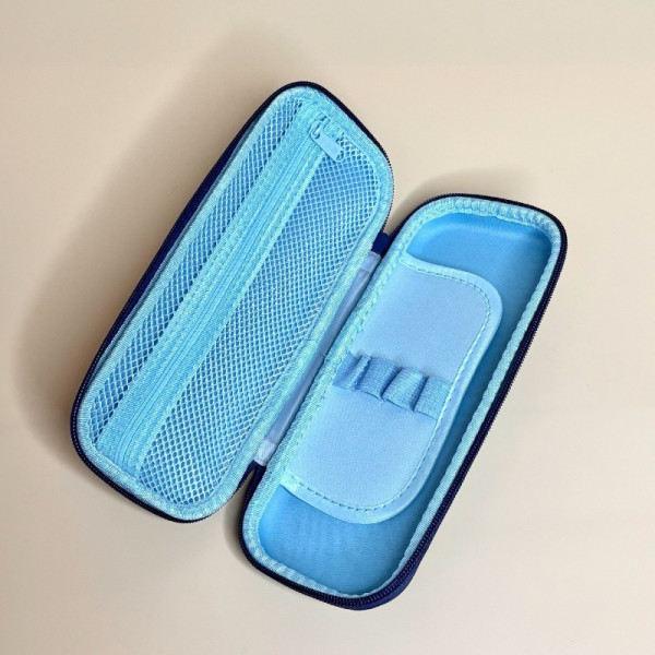 Пенал для хлопців космонавт блакитного кольору