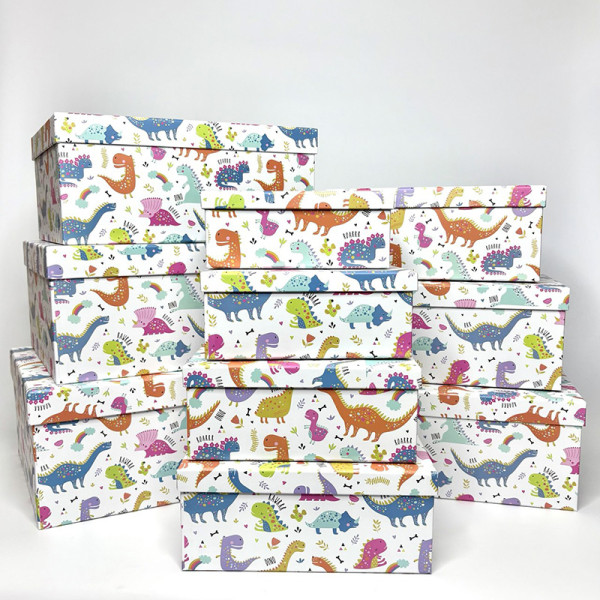 Подарункові коробки “Dragon” прямокутні, набір із 10 шт