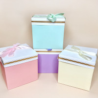 Подарункові коробки в пастельних тонах Розмір M