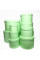 Набір круглих подарункових коробок “Classic Mono” салатового кольору
