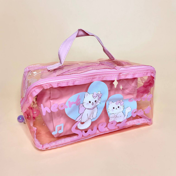 Набір з двох косметичок з Кошенятами