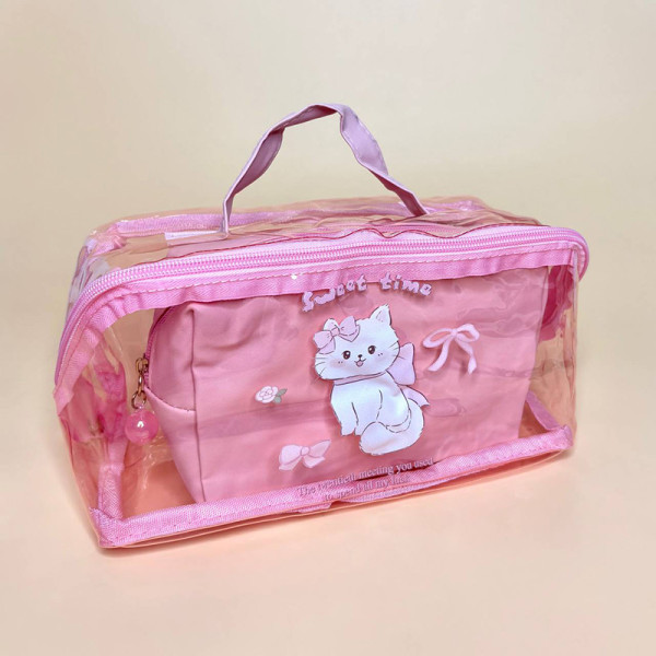 Набір з двох косметичок з Кошенятком