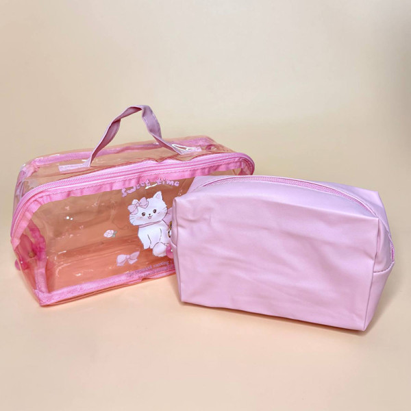 Набір з двох косметичок з Кошенятком