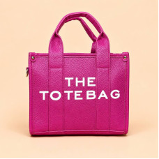 Жіноча сумка Tote Bag  малинового кольору