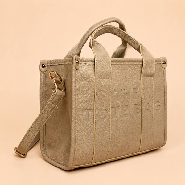 Жіноча сумка Tote Bag  бежевого кольору