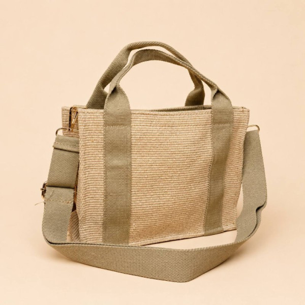 Стильна жіноча сумка Tote Bag бежевого кольору