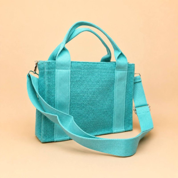 Стильна жіноча сумка Tote Bag м'ятного кольору