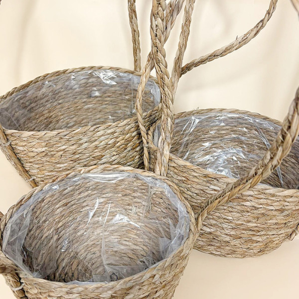 Кошики плетені для квіткових композицій