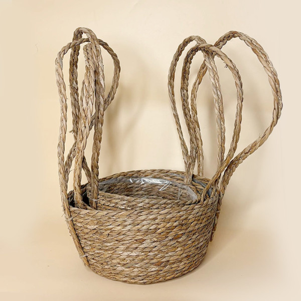 Кошики плетені для квіткових композицій