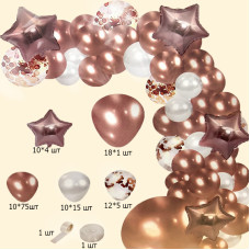 Арка для фотозони на 102 шт