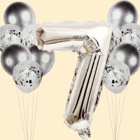 Набір кульк "Срібло"-7