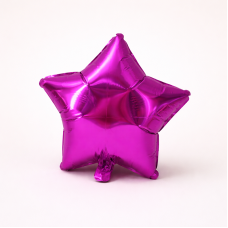 Фольгована кулька "Зірка"фіолетовий