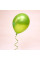Набір хромованих повітряних кульок салатового кольору 