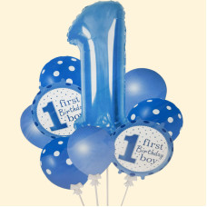 Набір кульок "1" хлопчик 9 шт