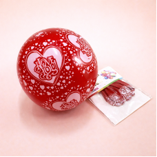 Латексні кульки "Love" червоний