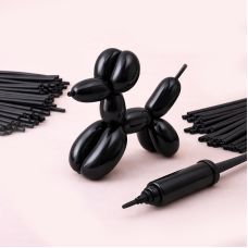 Кульки для моделювання ШДМ  (100шт) 260 см  чорного кольору