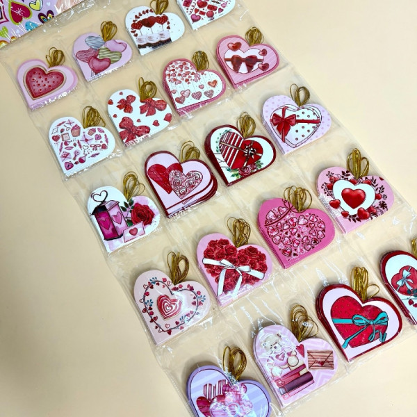 Листівки "Валентинки" Міні 160 шт