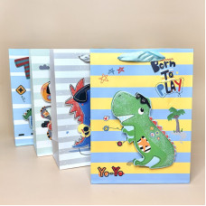 Подарункові пакети "Динозаврік" розмір S