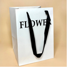 Подарунковий пакет для квітів квадратний "Flower"
