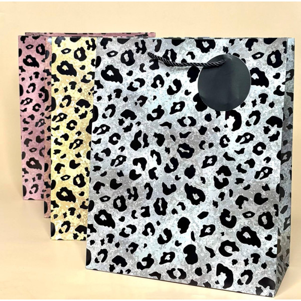 Леопардові пакети для подарунків