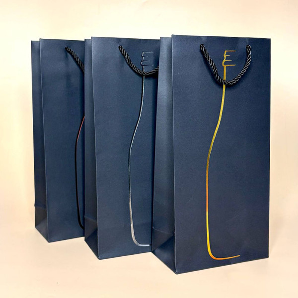 Подарунковий пакет для пляшки "Винна пляшка"