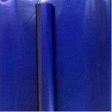 Щільна калька для квітів однотонна в листах 70 мікрон. Колір синій електрик