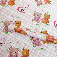 Папір для пакування подарунків, яскравий дизайн Bear