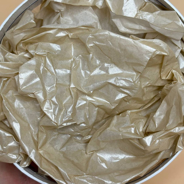 Вологостійкий тіш’ю-папір у листах 50×70 см кольору айворі