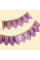 Гірлянда з буквами “HAPPY BIRTHDAY” — святковий декор рожевого кольору