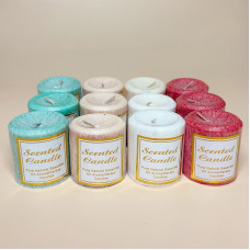 Ароматичні свічки Scented Candle у різних кольорах міні
