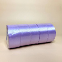 Стрічка атласна однотонна 4 см фіолетового кольору 