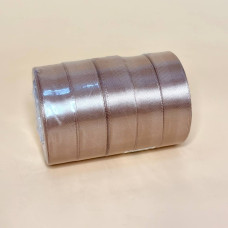 Стрічка атласна однотонна 2.5 см колір : бронза