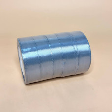 Стрічка атласна однотонна 2.5 см колір : сірий