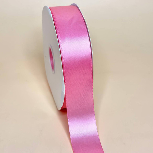 Стрічка атласна 4 см барбі кольору