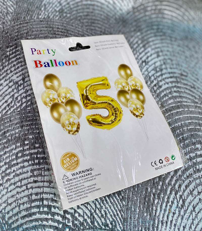 Набір кульок "Golden"-5