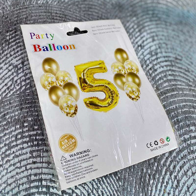Набір кульок "Golden"-5